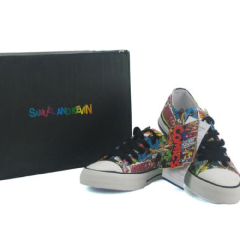 RARE! Samuel & Kevin S&K Marvel Comics sneakers